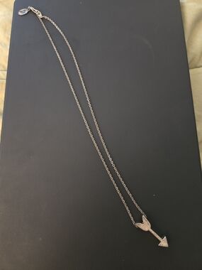 Alisa Michelle Silver Arrow Pendant Necklace